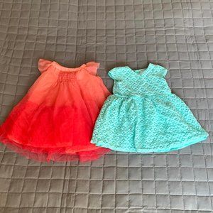 12M toddler party dress bundle